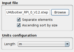 STEP-AP import dialog preview
