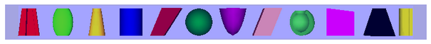 All available shapes inside EDGE